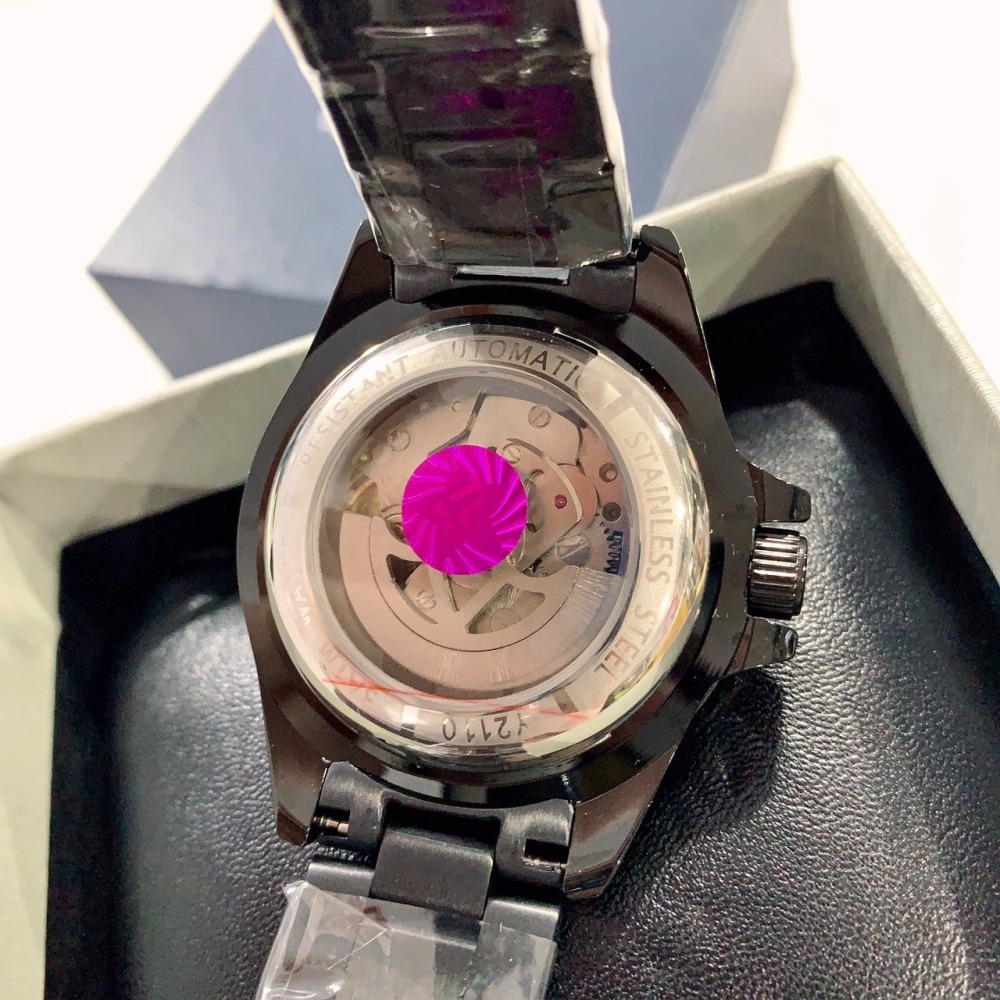 【國王｜全新】現貨 KINYUED 手錶 機械錶 男錶 2色可選 水鬼 鋼錶｜Little Bee 小蜜蜂精品-細節圖3