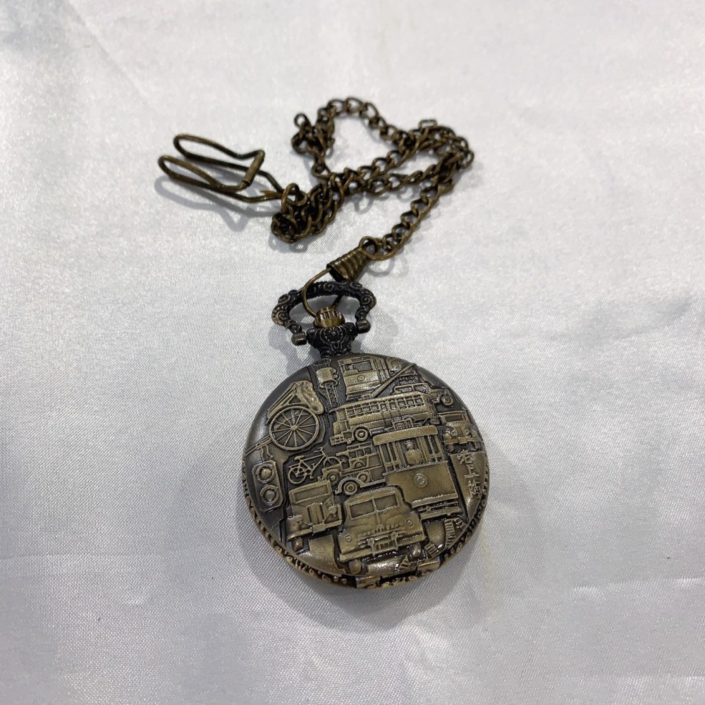 【保羅喬治｜全新】現貨 POLO GEORGE ARIES 懷錶 仿舊 雕花復古 老貨｜Little Bee 小蜜蜂精品-細節圖9