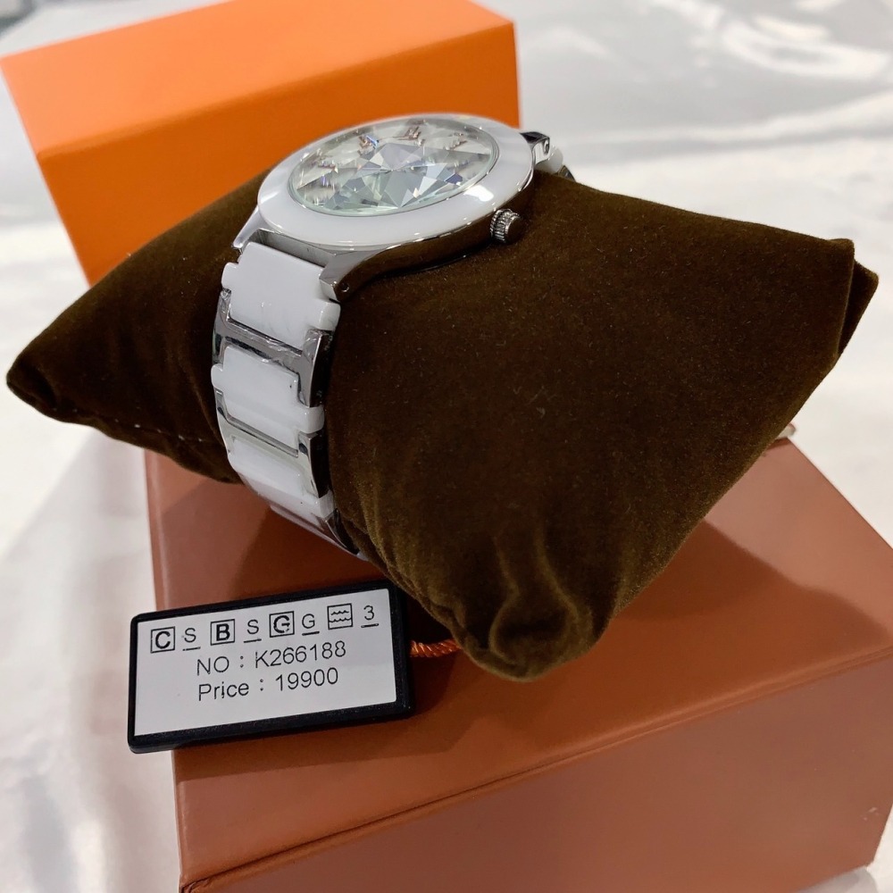 【克萊米亞｜全新】現貨 KELAIMIYA 手錶 石英錶 鑽石切割面 女錶 陶瓷錶｜Little Bee 小蜜蜂精品-細節圖4