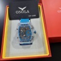 【ONOLA｜全新】現貨 石英錶 男錶 手錶 7色可選 真三眼 計時功能 橡膠錶 推薦｜Little Bee 小蜜蜂精品-規格圖4