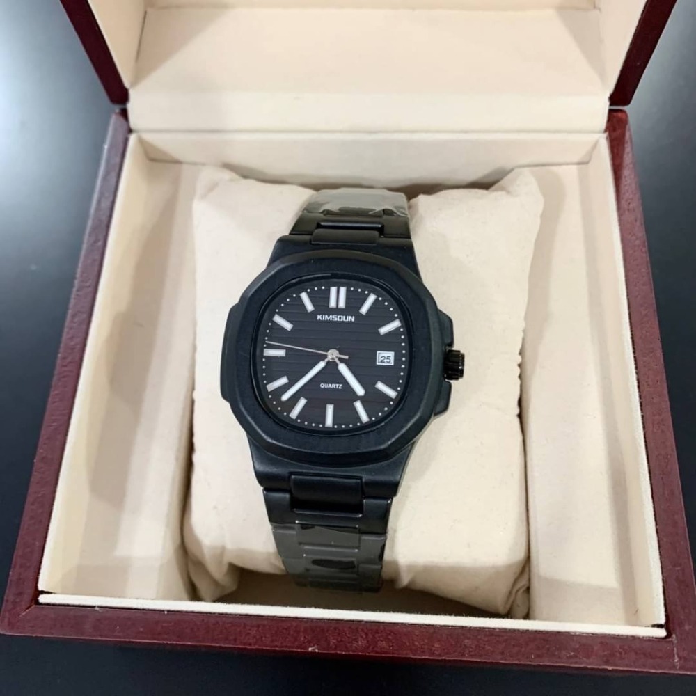 【金詩頓｜全新】現貨 KIMSDUN 手錶 石英錶 男錶 7色可選 女錶 鸚鵡螺 鋼錶｜Little Bee 小蜜蜂精品-細節圖2