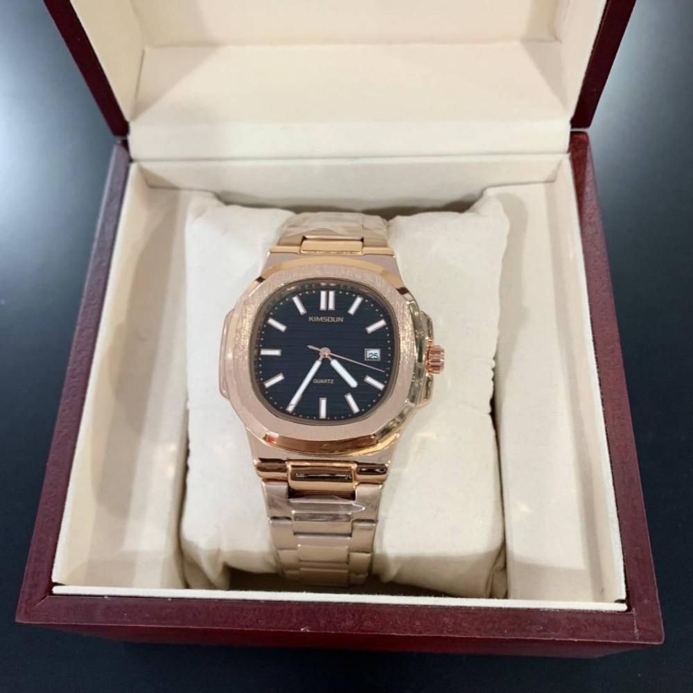 【金詩頓｜全新】現貨 KIMSDUN 手錶 石英錶 男錶 7色可選 女錶 鸚鵡螺 鋼錶｜Little Bee 小蜜蜂精品-細節圖3