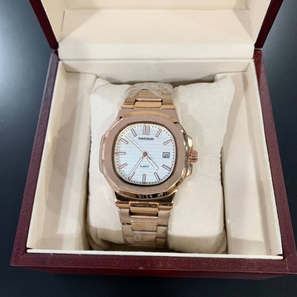 【金詩頓｜全新】現貨 KIMSDUN 手錶 石英錶 男錶 7色可選 女錶 鸚鵡螺 鋼錶｜Little Bee 小蜜蜂精品-細節圖4