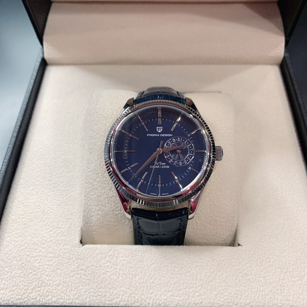 【帕加尼｜全新】現貨 PAGANI DESIGN 手錶 石英錶 男錶 3色可選 皮錶｜Little Bee 小蜜蜂精品-細節圖2