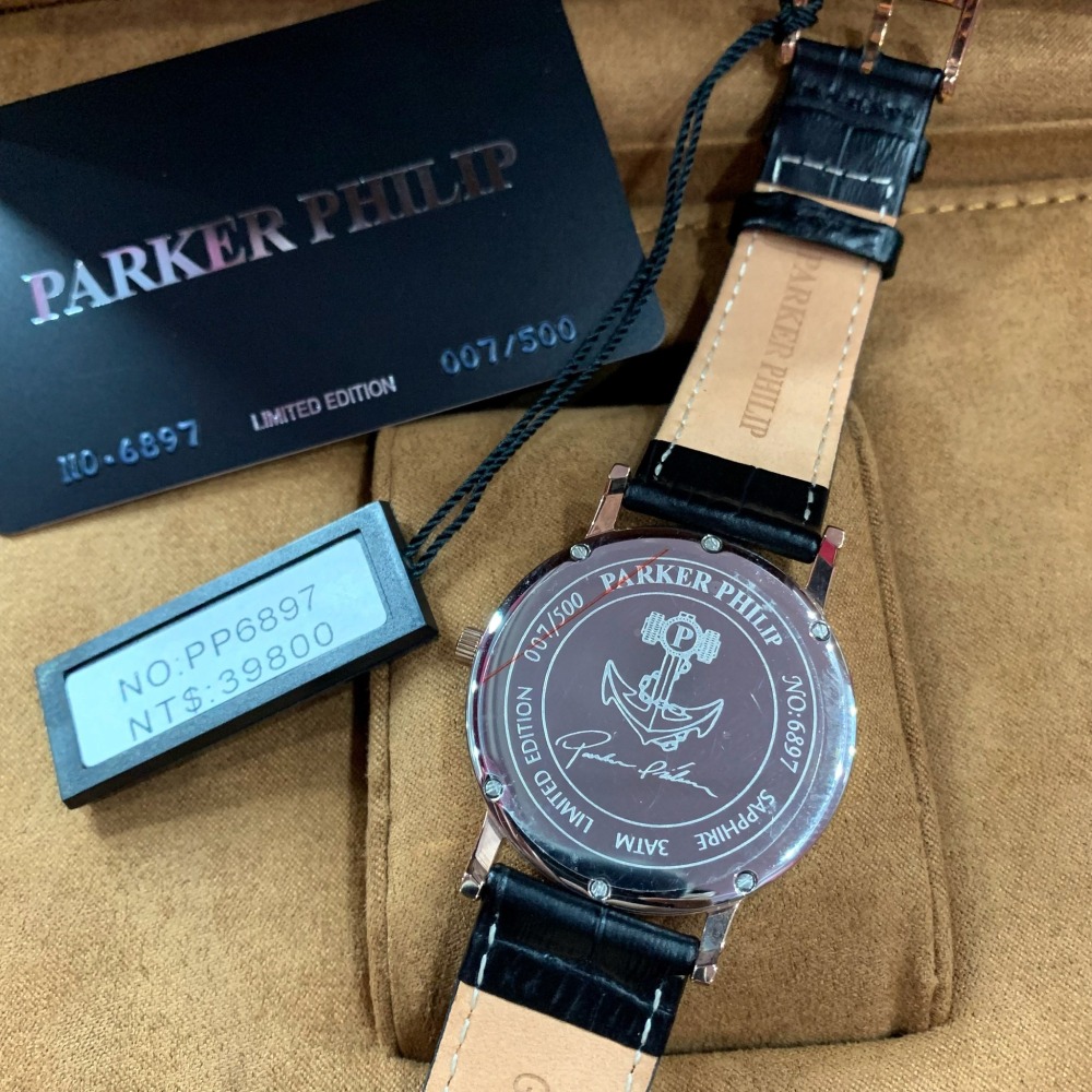 【派克菲利浦｜全新】現貨 PARKER PHILIP 手錶 石英錶 PP6897 限量｜Little Bee 小蜜蜂精品-細節圖2