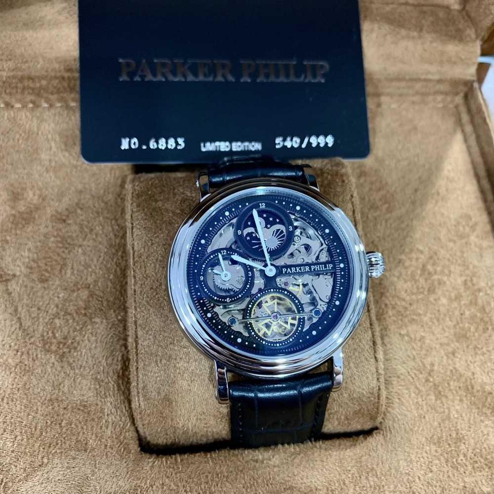 【派克菲利浦｜全新】預購 PARKER PHILIP 手錶 機械錶 PP6883 限量｜Little Bee 小蜜蜂精品-細節圖3
