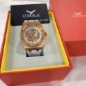【ONOLA｜全新】現貨 機械錶 男錶 手錶 5色可選 半簍空 橡膠錶 推薦｜Little Bee 小蜜蜂精品-規格圖1