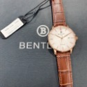 (3色可選)(Little bee小蜜蜂精品)Bentley 賓利 石英皮錶 放大錶盤鏡面設計-規格圖4