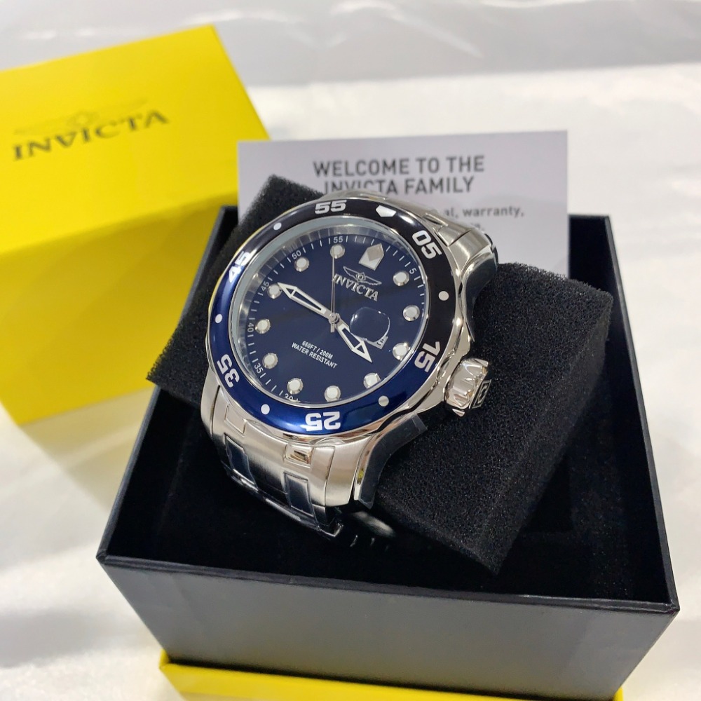 (2色可選)(Little bee小蜜蜂精品)INVICTA 英威塔 石英款鋼錶-規格圖2