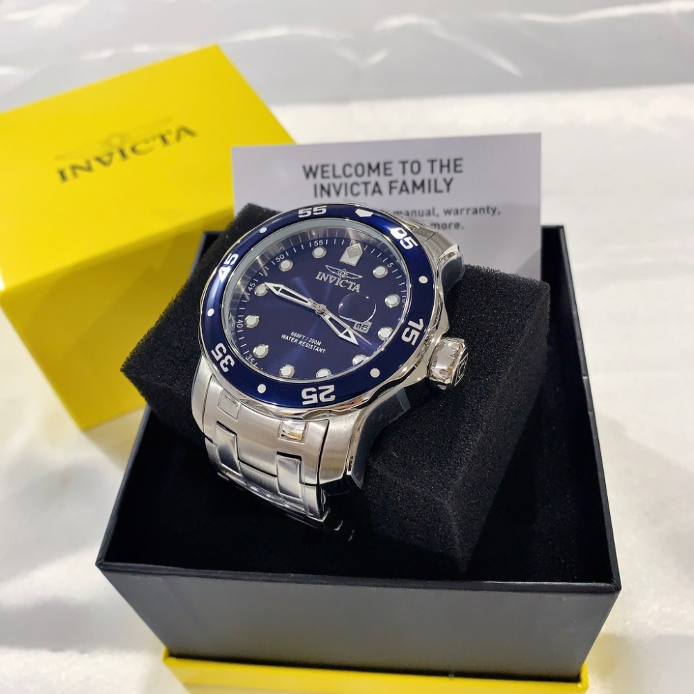 (2色可選)(Little bee小蜜蜂精品)INVICTA 英威塔 石英款鋼錶-規格圖2