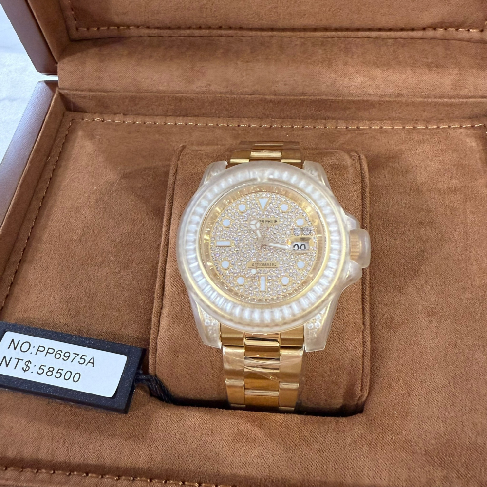 【派克菲利浦｜全新】現貨 PARKER PHILIP 手錶 機械錶 PP6975A｜Little Bee 小蜜蜂精品-細節圖3