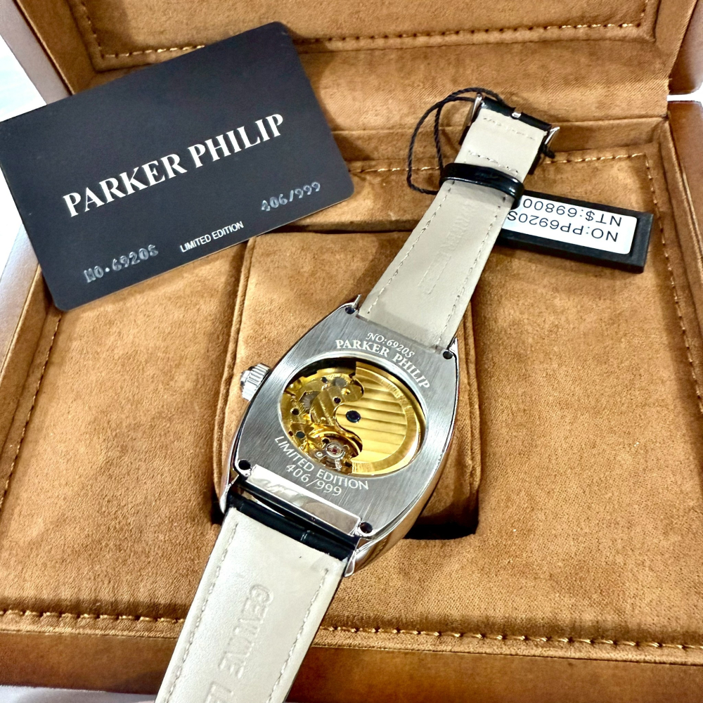 【派克菲利浦｜全新】現貨 PARKER PHILIP 手錶 機械錶 PP6902S｜Little Bee 小蜜蜂精品-細節圖4