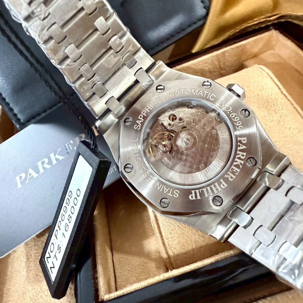 【派克菲利浦｜全新】現貨 PARKER PHILIP 手錶 機械錶 男錶 PP6999｜Little Bee 小蜜蜂精品-細節圖6