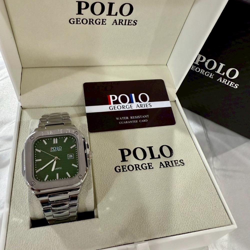 【保羅喬治｜全新】現貨 POLO GEORGE ARIES 手錶 石英錶 4色 鋼錶｜Little Bee 小蜜蜂精品-規格圖3