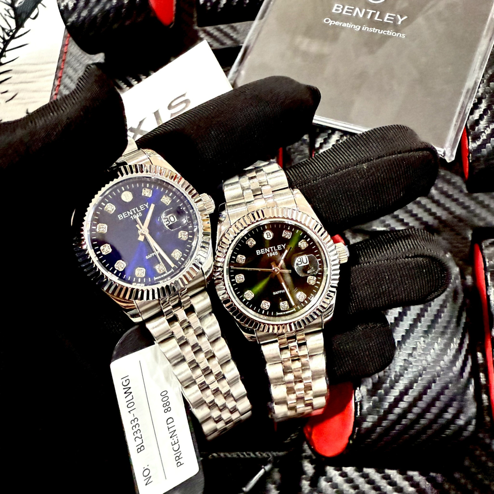 【賓利｜全新】現貨 BENTLEY 手錶 石英錶 女錶 2色可選 蠔式 專櫃保固 鋼錶｜Little Bee 小蜜蜂精品-細節圖2