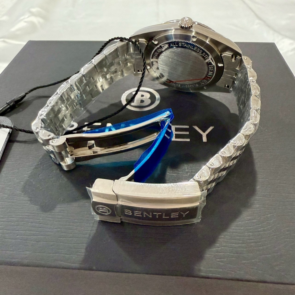 【賓利｜全新】現貨 BENTLEY 手錶 石英錶 3色可選 男錶 專櫃保固 鋼錶｜Little Bee 小蜜蜂精品-細節圖4