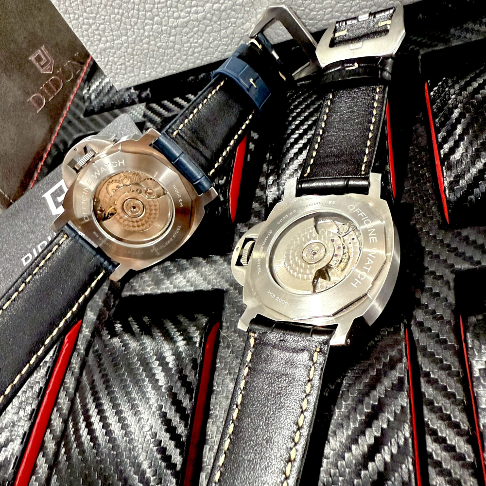 【迪頓｜全新】現貨 DIDUN 機械錶 2色可選 手錶 超高防水 日本機芯 皮錶 推薦｜Little Bee 小蜜蜂精品-細節圖3
