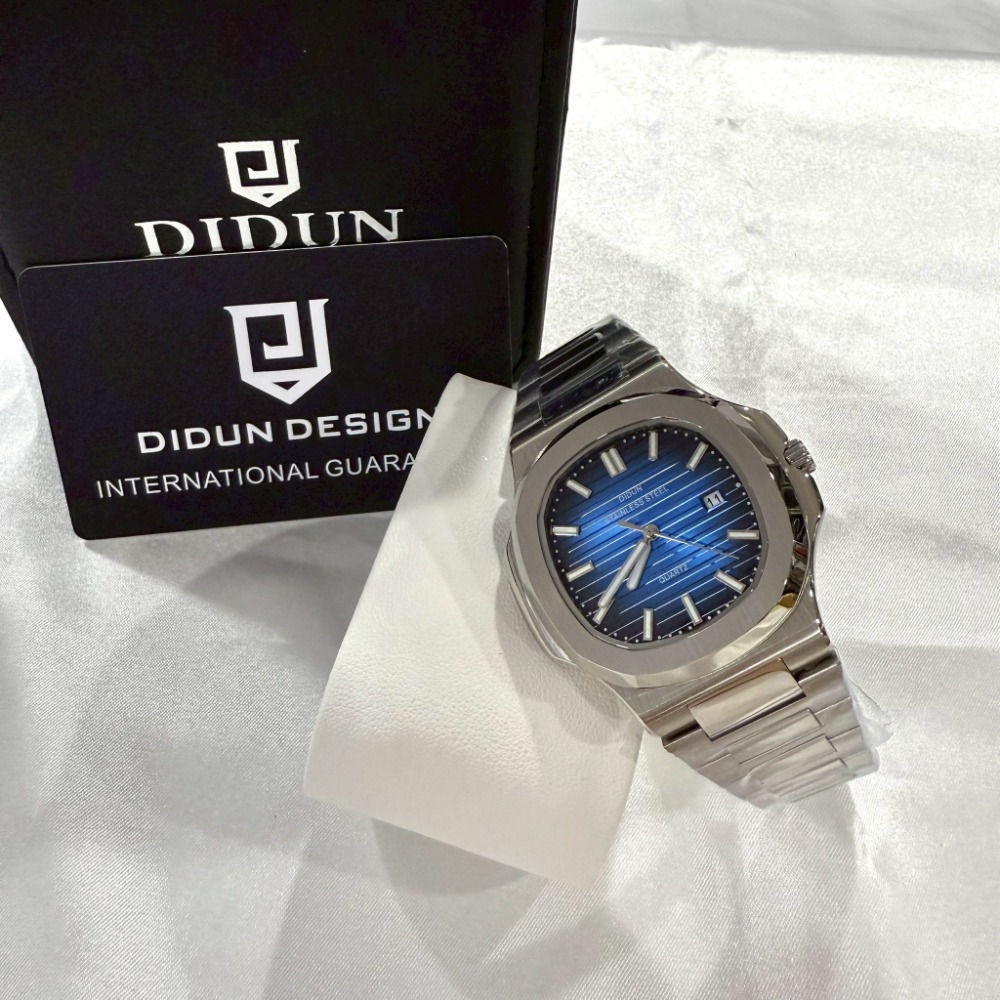 【迪頓｜特價品便宜賣】現貨 DIDUN 石英錶 5色可選 手錶 鸚鵡螺 鋼錶 推薦｜Little Bee 小蜜蜂精品-規格圖5