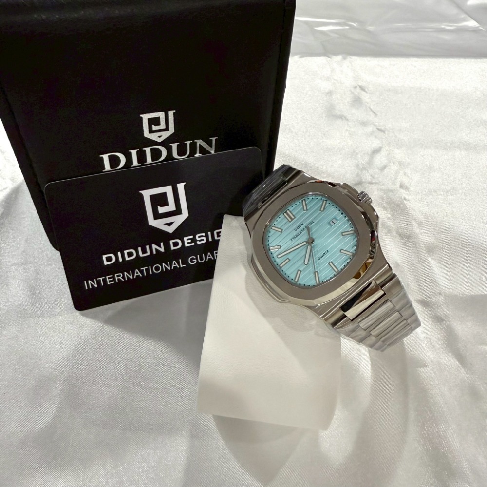 【迪頓｜特價品便宜賣】現貨 DIDUN 石英錶 5色可選 手錶 鸚鵡螺 鋼錶 推薦｜Little Bee 小蜜蜂精品-規格圖4