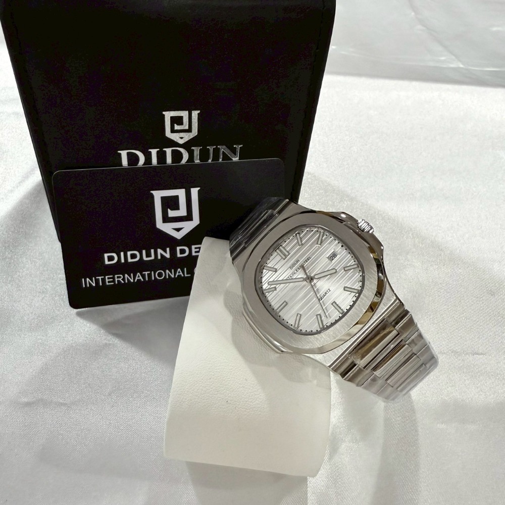 【迪頓｜特價品便宜賣】現貨 DIDUN 石英錶 5色可選 手錶 鸚鵡螺 鋼錶 推薦｜Little Bee 小蜜蜂精品-規格圖5