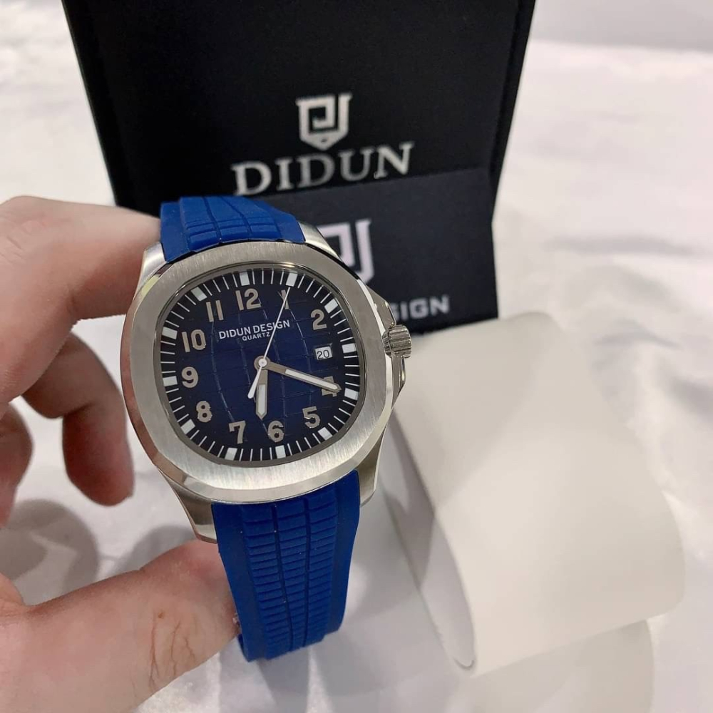 【迪頓｜特價品便宜賣】現貨 DIDUN 石英錶 2色可選 手錶 素面 手雷 橡膠錶｜Little Bee 小蜜蜂精品-細節圖2