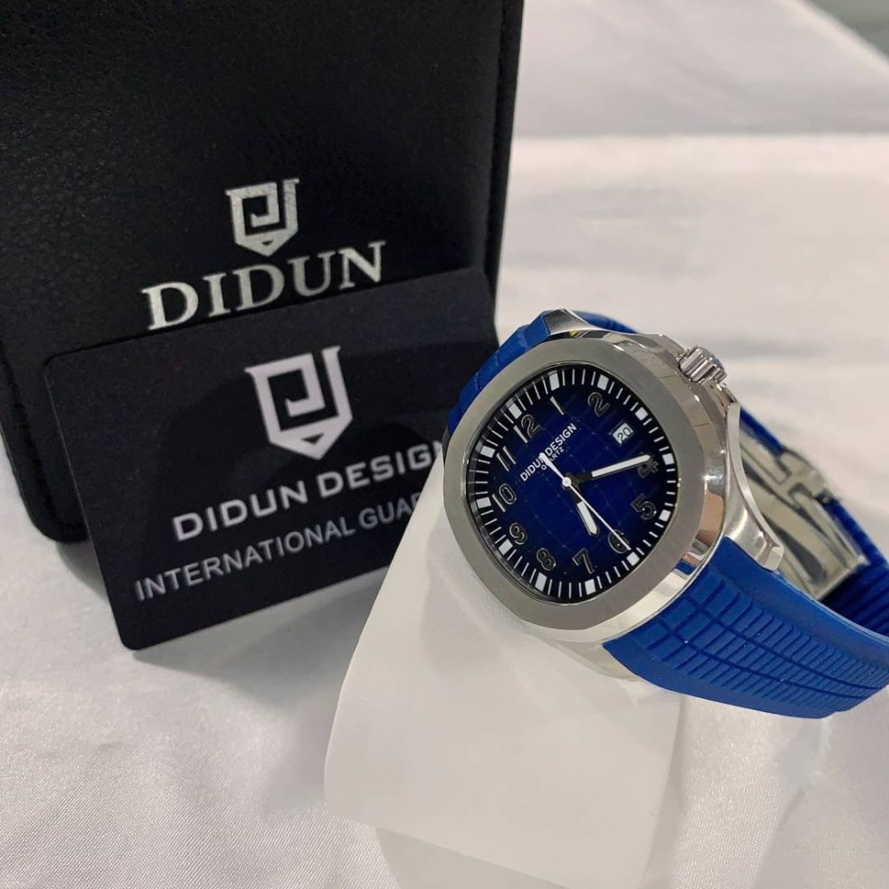 【迪頓｜特價品便宜賣】現貨 DIDUN 石英錶 2色可選 手錶 素面 手雷 橡膠錶｜Little Bee 小蜜蜂精品-規格圖2