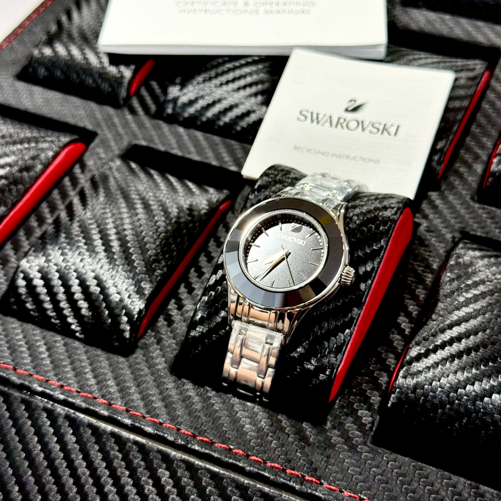 【施華洛世奇｜全新】現貨 SWAROVSKI 手錶 石英錶 女錶 5188844 鋼錶｜Little Bee 小蜜蜂精品-細節圖2