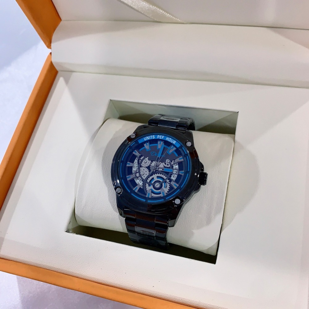 【杜倫威｜全新】現貨 DULUNWE 手錶 機械錶 男錶 2色可選 杜比款 鋼錶｜Little Bee 小蜜蜂精品-規格圖2