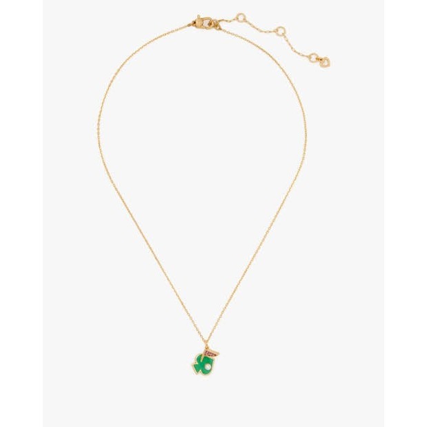 【KS｜全新】現貨 KATE SPADE 項鍊 黑桃 綠果嶺 玫瑰金 飾品 送禮推薦｜Little Bee 小蜜蜂精品-細節圖4