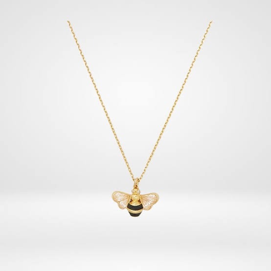 【KS｜全新】現貨 KATE SPADE 項鍊 蜜蜂 玫瑰金 飾品 送禮自用兩相宜｜Little Bee 小蜜蜂精品-細節圖3