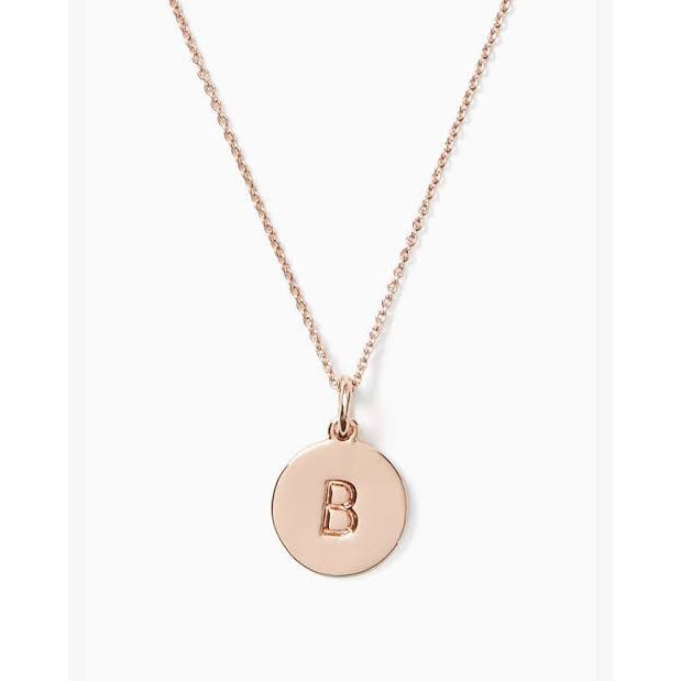 【KS｜全新】現貨 KATE SPADE 項鍊 字母 B 玫瑰金 飾品 送禮推薦｜Little Bee 小蜜蜂精品-細節圖2