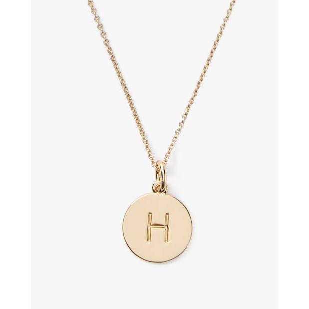 【KS｜全新】現貨 KATE SPADE 項鍊 字母 H 玫瑰金 飾品 送禮推薦｜Little Bee 小蜜蜂精品-細節圖2