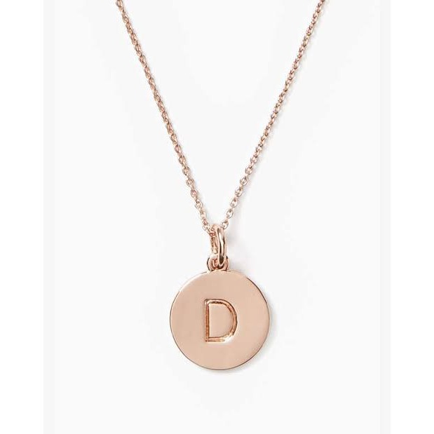 【KS｜全新】現貨 KATE SPADE 項鍊 字母 D 玫瑰金 飾品 送禮推薦｜Little Bee 小蜜蜂精品-細節圖2