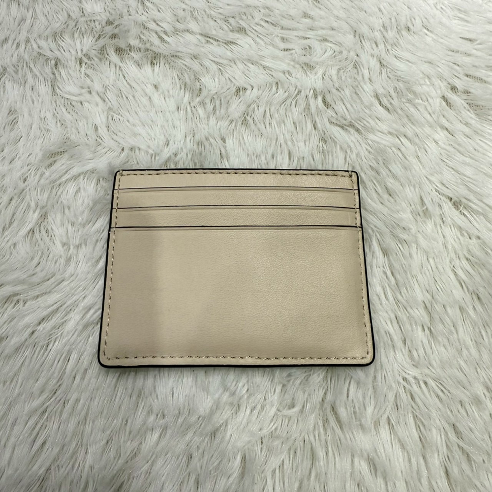 【KS｜全新】現貨 KATE SPADE 錢包 卡片夾 金標 奶茶色 菱格紋 小香風｜Little Bee 小蜜蜂精品-細節圖2