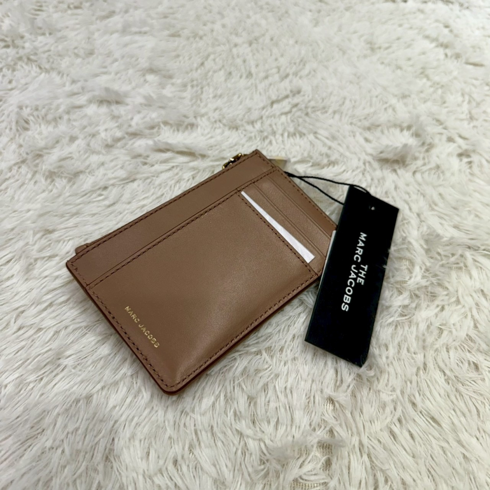 【MJ｜全新】現貨 MARC JACOBS 錢包 卡片夾 專櫃款 金標 零錢包｜Little Bee 小蜜蜂精品-細節圖2