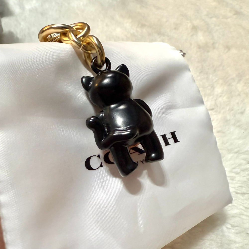 【蔻馳｜全新】庫存先詢問 COACH 吊飾 萬聖節 限定 橘南瓜 貓 鑰匙圈 送禮推薦｜Little Bee 小蜜蜂精品-細節圖3