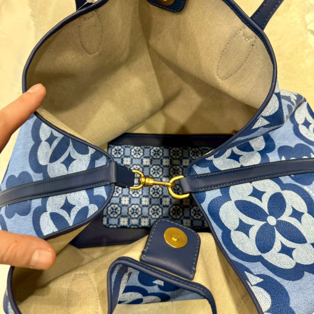 【KS｜全新】現貨 KATE SPADE 包包 托特包 滿版 四葉草 子母包 買菜包｜Little Bee 小蜜蜂精品-細節圖3