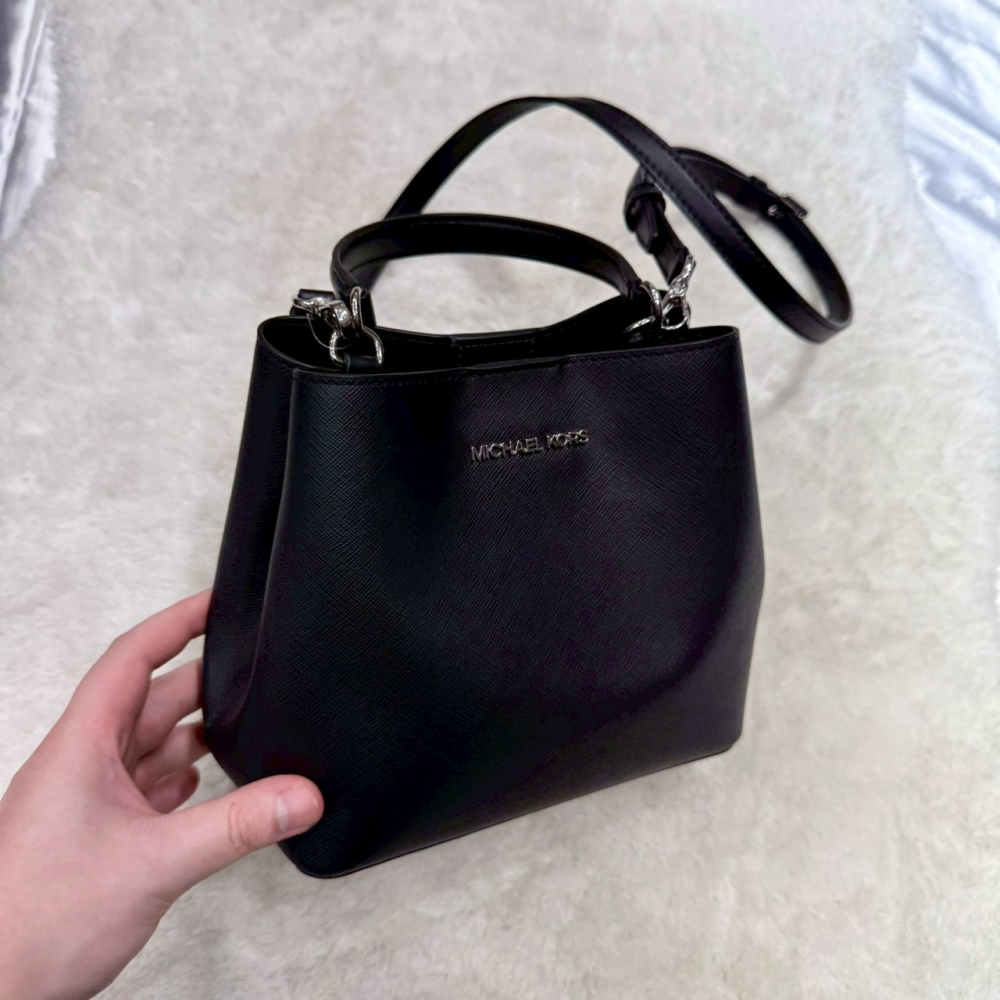 【MK｜全新】現貨 MICHAEL KORS 包包 水桶包 Pratt 小號 斜背包｜Little Bee 小蜜蜂精品-細節圖2