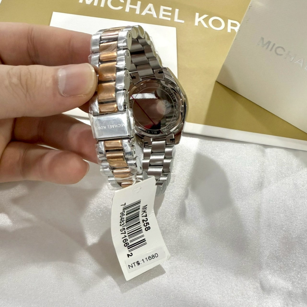 【MK｜全新】現貨 MICHAEL KORS 石英錶 三眼 女錶 手錶 專櫃保固 鋼錶｜Little Bee 小蜜蜂精品-細節圖3