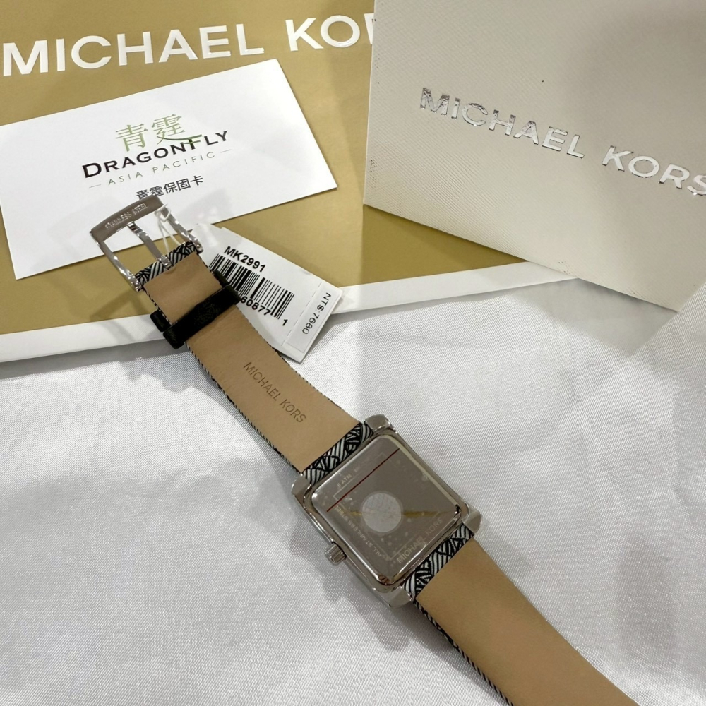 【MK｜全新】現貨 MICHAEL KORS 石英錶 女錶 手錶 專櫃保固 皮錶｜Little Bee 小蜜蜂精品-細節圖3