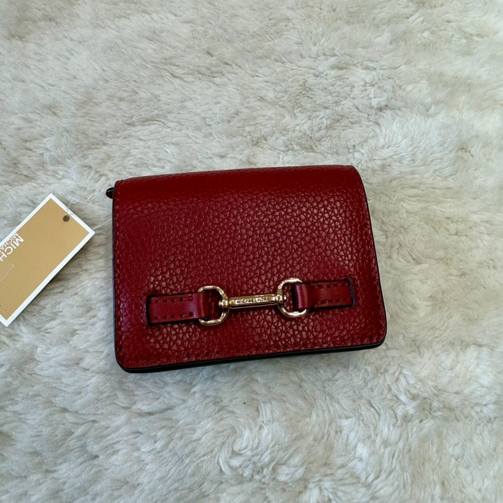 【MK｜全新】現貨 MICHAEL KORS 錢包 零錢包 豬鼻子 2色可選 卡片夾｜Little Bee 小蜜蜂精品-細節圖4