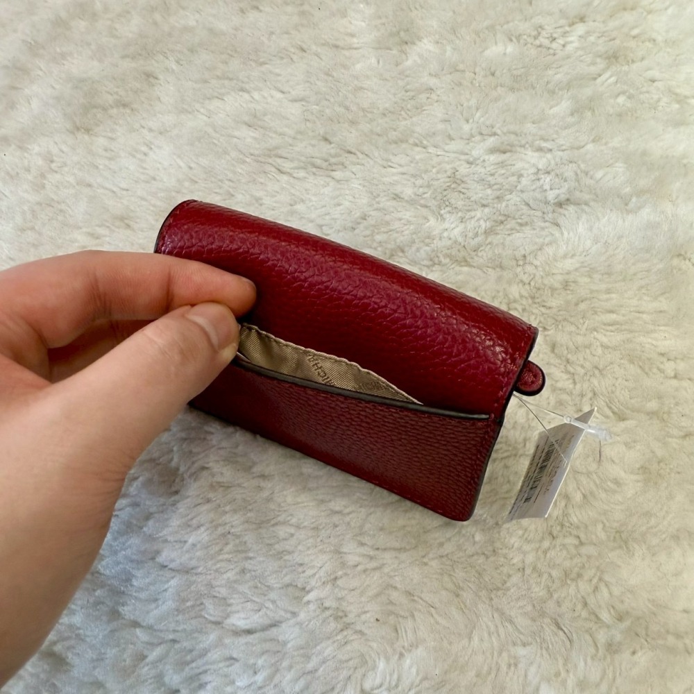 【MK｜全新】現貨 MICHAEL KORS 錢包 零錢包 豬鼻子 2色可選 卡片夾｜Little Bee 小蜜蜂精品-細節圖5