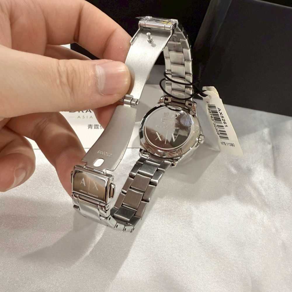 【AX｜全新】現貨 ARMANI EXCHANGE 機械錶 女款 專櫃保固 鋼錶｜Little Bee 小蜜蜂精品-細節圖3