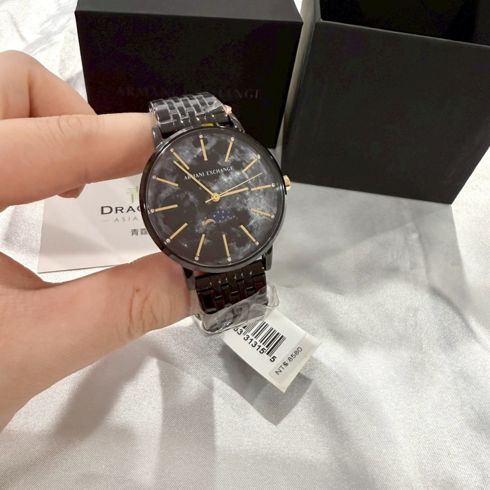 【AX｜全新】現貨 ARMANI EXCHANGE 手錶 石英錶 女款 專櫃保固 鋼錶｜Little Bee 小蜜蜂精品-細節圖2
