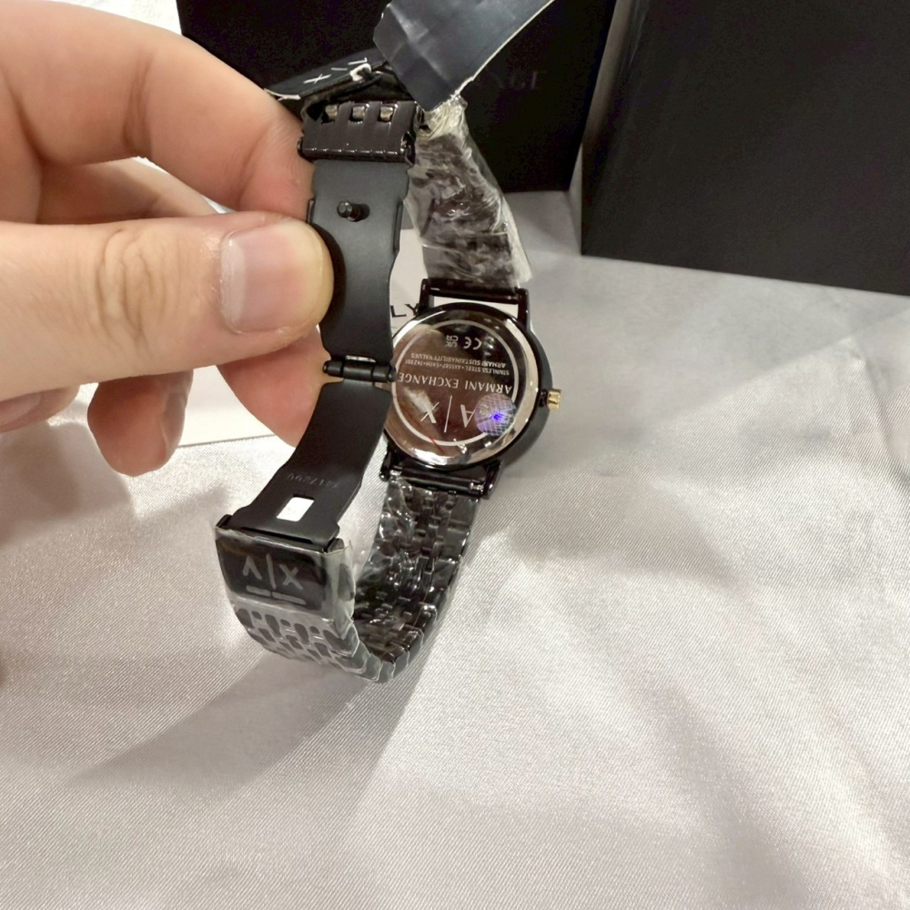 【AX｜全新】現貨 ARMANI EXCHANGE 手錶 石英錶 女款 專櫃保固 鋼錶｜Little Bee 小蜜蜂精品-細節圖3