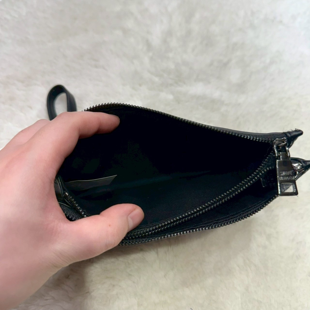 【SM｜全新】現貨 STEVE MADDEN 包包 手拿包 銀標 雙拉鍊 收納包｜Little Bee 小蜜蜂精品-細節圖4