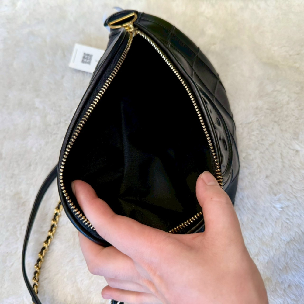 【TB｜全新】現貨 TORY BURCH 包包 胸包 專櫃款 浮雕 菱格紋 腰包｜Little Bee 小蜜蜂精品-細節圖4