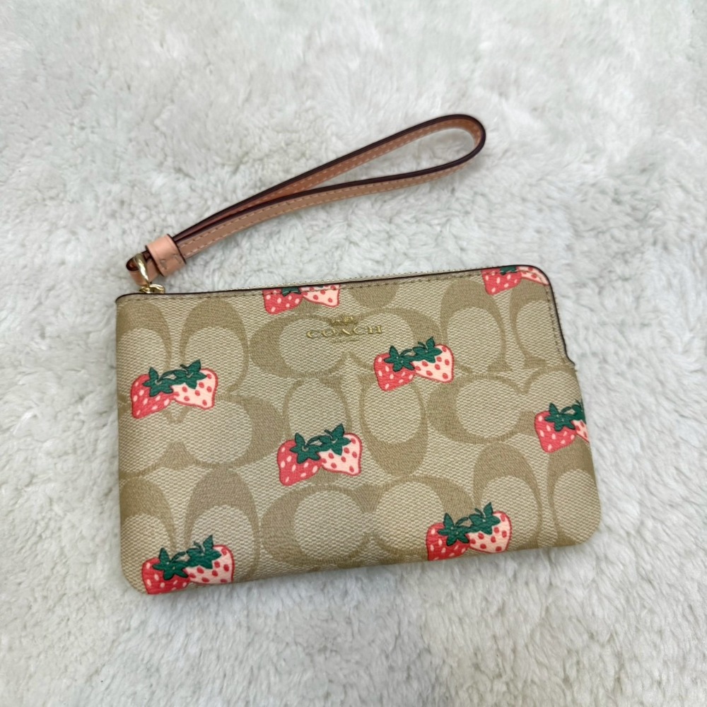 【蔻馳｜全新】現貨 COACH 錢包 手拿包 5色可選 小號 單層 零錢包｜Little Bee 小蜜蜂精品-規格圖10