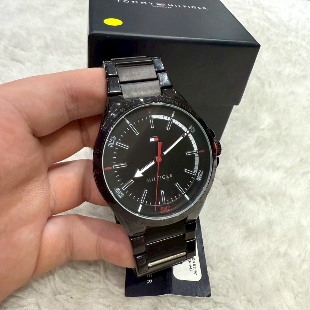 【湯米｜全新】現貨 TOMMY 手錶 石英錶 男錶 素面 鋼錶 送禮推薦 秒殺款｜Little Bee 小蜜蜂精品-細節圖2