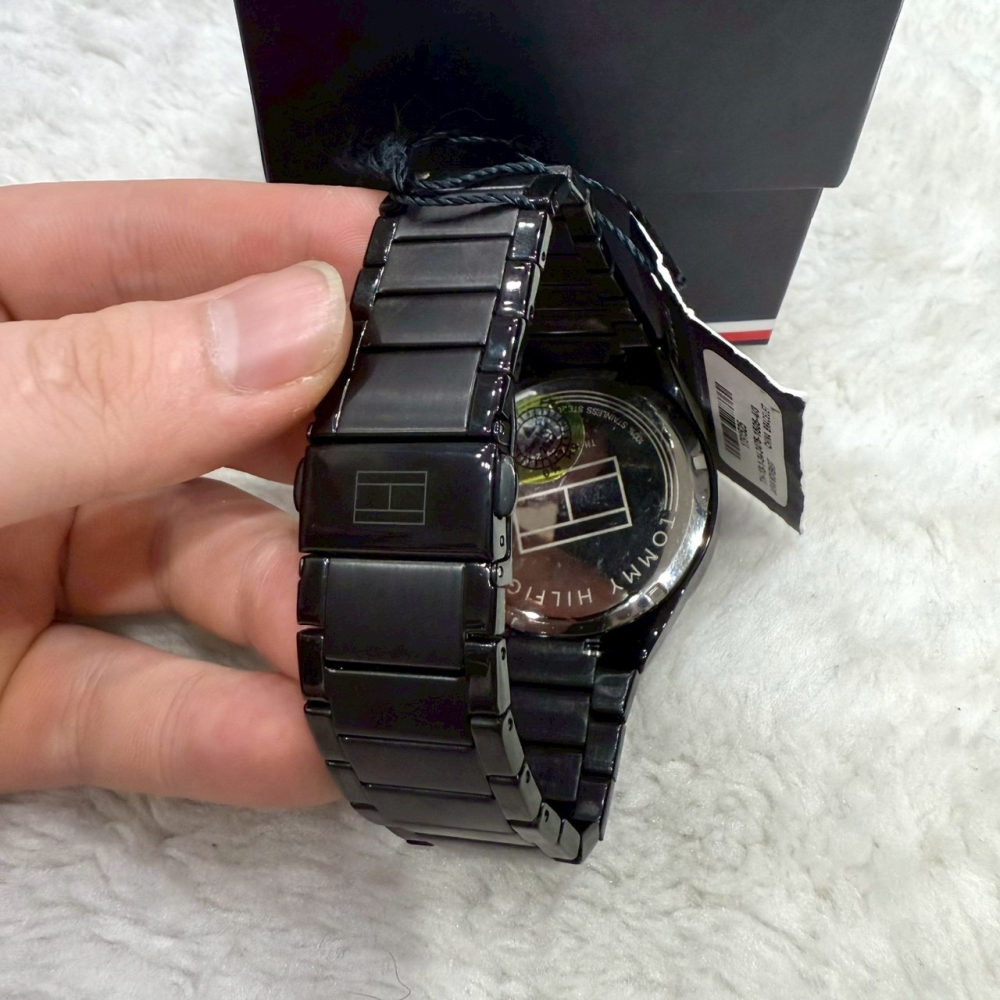 【湯米｜全新】現貨 TOMMY 手錶 石英錶 男錶 素面 鋼錶 送禮推薦 秒殺款｜Little Bee 小蜜蜂精品-細節圖3